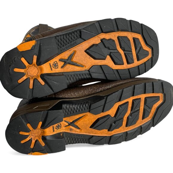 Ariat Intrepid Venttek Composite Toe Work Leather Western Boots Men's 9 EE - Picture 14 of 15